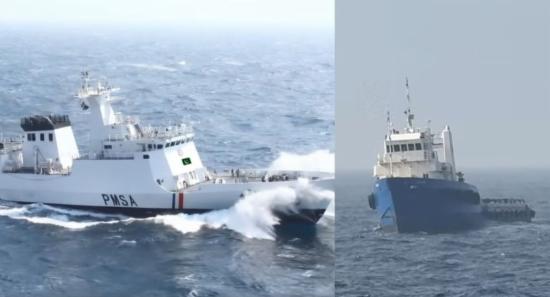Pakistan Navy Rushes To Help Stranded Indian Ship